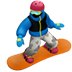 snowboarder emoji