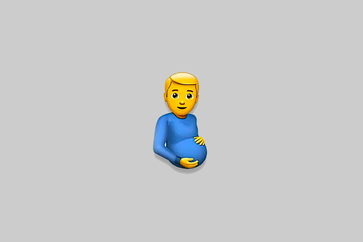 Pregnant man and multi-racial handshake among gender-neutral emojis