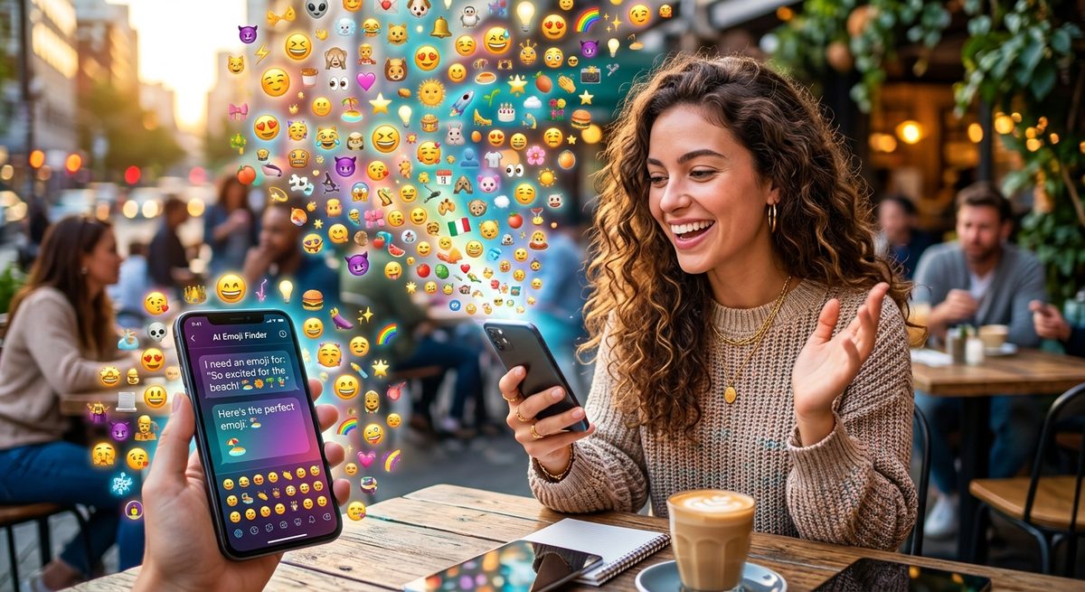 Usar uma Ferramenta de Chat com IA para Encontrar o Emoji Certo para Qualquer Situação