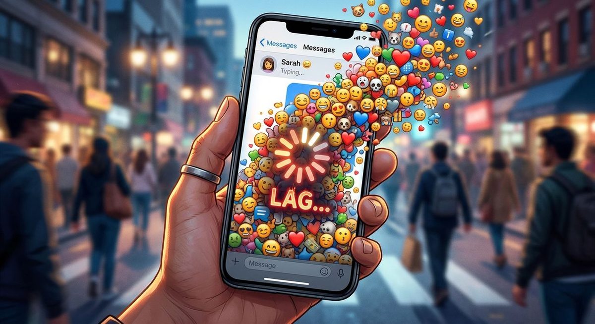 Why Emoji-Heavy Messages Can Slow Down Your Phone App Experience