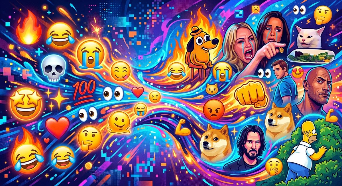 What Trending Emojis Have in Common With the Memes They Fuel