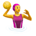 Mujer Practicando Waterpolo