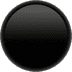 ⚫ Círculo Preto Emoji na Plataforma Apple ⚫ Círculo Preto Emoji na Plataforma Apple