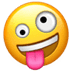 🤪 Zany Face Emoji | 🏆 Emojiguide