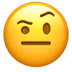 🤨 Face With Raised Eyebrow Emoji | 🏆 Emojiguide