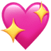 💖 Sparkling Heart Emoji | 🏆 Emojiguide