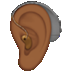 🦻🏾 Orecchio Con Apparecchio Acustico Tonalità Pelle Medio-Scura Emoji sulla Piattaforma Apple 🦻🏾 Orecchio Con Apparecchio Acustico Tonalità Pelle Medio-Scura Emoji sulla Piattaforma Apple