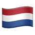 🇳🇱 Nederlandse vlag Emoji op Apple Platform