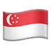 🇸🇬 Bendera Singapura Emoji pada Platform Apple