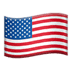 🇺🇸 bandera: Estados Unidos Emoji en la plataforma Apple