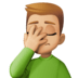 ๐คฆ๐ผโโ๏ธ Pria Menepuk Jidat Warna Kulit Cerah-Sedang Emoji pada Platform Facebook ๐คฆ๐ผโโ๏ธ Pria Menepuk Jidat Warna Kulit Cerah-Sedang Emoji pada Platform Facebook