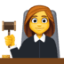 👩⚖️ Jueza Emoji en plataforma Facebook 👩⚖️ Jueza Emoji en plataforma Facebook