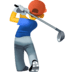 🏌️♂️ 男子高尔夫 表情符号 🏌️♂️ 男子高尔夫 表情符号