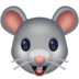 🐭 鼠脸 表情符号 🐭 鼠脸 表情符号