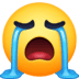 😭 Loudly Crying Face Emoji | 🏆 Emojiguide