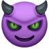 😈 Smiling Face With Horns Emoji 