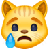 😿 Crying Cat Emoji | 🏆 Emojiguide