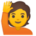 🙋 Person Raising Hand Emoji | 🏆 Emojiguide