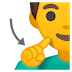 🧏♂️ Глухой мужчина 🧏♂️ Глухой мужчина Emoji