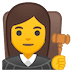 👩⚖️ Судья-женщина 👩⚖️ Судья-женщина Emoji
