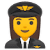 👩✈️ Пилот-женщина 👩✈️ Пилот-женщина Emoji