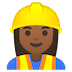 👷🏾♀️ Строитель-женщина со смуглой кожей 👷🏾♀️ Строитель-женщина со смуглой кожей Emoji