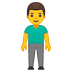 🧍♂️ Мужчина стоит 🧍♂️ Мужчина стоит Emoji