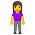 🧍♀️ Женщина стоит 🧍♀️ Женщина стоит Emoji