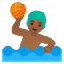 🤽🏾♂️ Мужчина со смуглой кожей играет в водное поло 🤽🏾♂️ Мужчина со смуглой кожей играет в водное поло Emoji