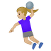 🤾🏼♀️ Женщина светлого тона кожи играет в гандбол 🤾🏼♀️ Женщина светлого тона кожи играет в гандбол Emoji