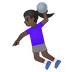 🤾🏿♀️ Женщина с темной кожей играет в гандбол 🤾🏿♀️ Женщина с темной кожей играет в гандбол Emoji