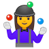 🤹♀️ Женщина жонглирует 🤹♀️ Женщина жонглирует Emoji