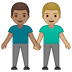 👨🏽🤝👨🏼 Мужчина со смуглым оттенком кожи и мужчина со светлым оттенком кожи держатся за руки 👨🏽🤝👨🏼 Мужчина со смуглым оттенком кожи и мужчина со светлым оттенком кожи держатся за руки Emoji