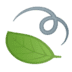 🍃 leaf fluttering in wind Emoji on Google Platform