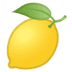 🍋 lemon Emoji on Google Platform