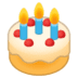 🎂 Торт на день рождения 🎂 Торт на день рождения Emoji