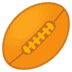 🏉 Мяч для регби 🏉 Мяч для регби Emoji