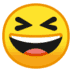 😆 Grinning Squinting Face Emoji | 🏆 Emojiguide