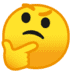 🤔 Thinking Face Emoji | 🏆 Emojiguide