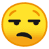 😒 Unamused Face Emoji | 🏆 Emojiguide