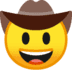 🤠 Cowboy Hat Face Emoji | 🏆 Emojiguide