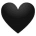 🖤 Black Heart Emoji | 🏆 Emojiguide