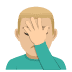 ๐คฆ๐ผโโ๏ธ Pria Menepuk Jidat Warna Kulit Cerah-Sedang Emoji pada Platform JoyPixels ๐คฆ๐ผโโ๏ธ Pria Menepuk Jidat Warna Kulit Cerah-Sedang Emoji pada Platform JoyPixels