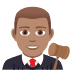 👨🏽⚖️ Juiz de Tom de Pele Médio 👨🏽⚖️ Juiz de Tom de Pele Médio Emoji
