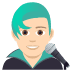 ๐จ๐ปโ๐ค man singer: light skin tone Emoji on Joypixels Platform ๐จ๐ปโ๐ค man singer: light skin tone Emoji on Joypixels Platform