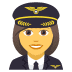 ๐ฉโโ๏ธ Vrouwelijke Piloot Emoji op JoyPixels Platform ๐ฉโโ๏ธ Vrouwelijke Piloot Emoji op JoyPixels Platform