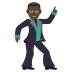 🕺🏿 Homem de Tom de Pele Escura Dançando Emoji na Plataforma JoyPixels 🕺🏿 Homem de Tom de Pele Escura Dançando Emoji na Plataforma JoyPixels