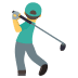 🏌️♂️ Мужчина играет в гольф Эмодзи на платформе JoyPixels 🏌️♂️ Мужчина играет в гольф Эмодзи на платформе JoyPixels