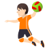 🤾🏻 شخص بلون بشرة فاتحة يلعب كرة اليد الإيموجي على منصة جوي بيكسيلز 🤾🏻 شخص بلون بشرة فاتحة يلعب كرة اليد الإيموجي على منصة جوي بيكسيلز