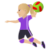 🤾🏼♀️ Femme à la peau lègerement claire jouant au handball Emoji sur la plateforme JoyPixels 🤾🏼♀️ Femme à la peau lègerement claire jouant au handball Emoji sur la plateforme JoyPixels